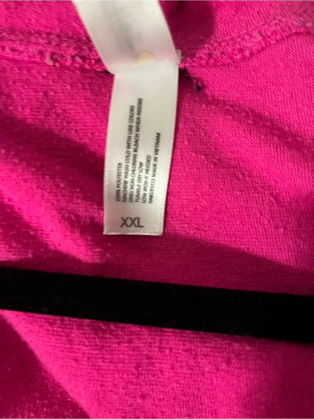 Hot Pink Sleeveless Hooded Coverup - Picture 5 of 5